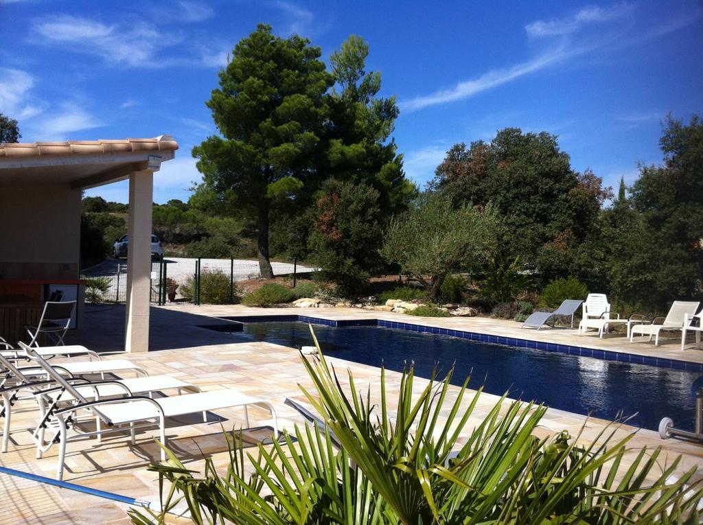 Apartamento Domaine de Cazaban Villegailhenc Habitación foto